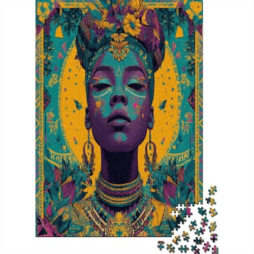 Afrikanische Frauenmuster 70x50cm/1000pcs Puzzle, Lernspiel Impossible Herausforderungsspielzeug Für Erwachsene Teenager Afrikanische Frauenmuster 70x50cm/1000pcs Puzzle, Lernspiel Impossible Herausforderungsspielzeug Für Erwachsene Teenager von kaiyun
