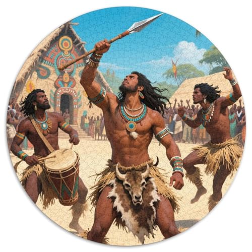 ,Afrikanische Kunst,1000pcs (67.5x67.5cm),DIY-Puzzle Für Erwachsene von kaiyun