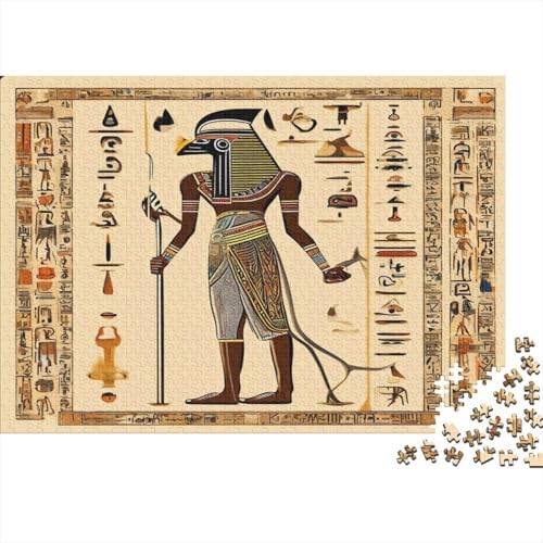Altägyptische Kunst 1000pcs (75x50cm) Schwer Puzzle Lernspiel Impossible Herausforderung Spielzeug Für Erwachsene Kinder von kaiyun