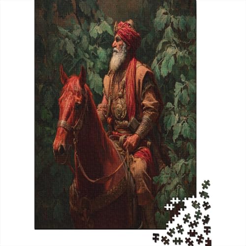 Alte Mesopotamier auf rotem Horse 70x50cm/1000pcs Schwer Puzzle Lernspiel Impossible Herausforderung Spielzeug Für Erwachsene Kinder von kaiyun