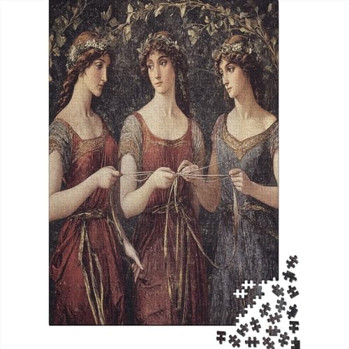 Antike griechische religiöse Mythologie-Göttin des Schicksals Puzzle 1000 Teile Für Erwachsene, Lernspiele, Heimdekoration70x50cm/1000pcs Antike griechische religiöse Mythologie-Göttin des Schicksals Puzzle 1000 Teile Für Erwachsene, Lernspiele, Heimdekoration70x50cm/1000pcs von kaiyun