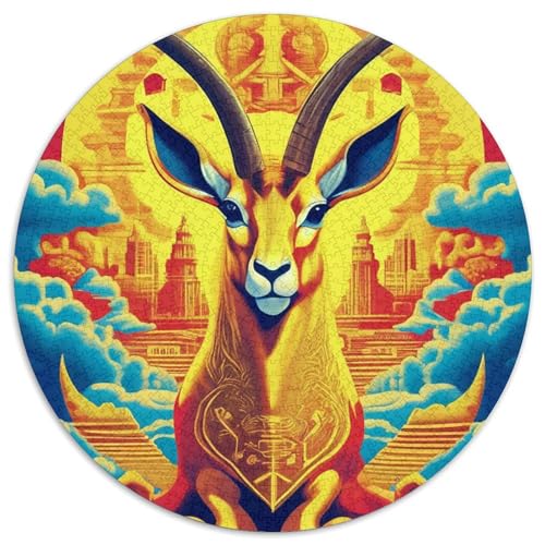 Antilope Rätsel Für Erwachsene || 1000pcs (67.5x67.5cm) Puzzles Lernspiele Home Decor Puzzles von kaiyun