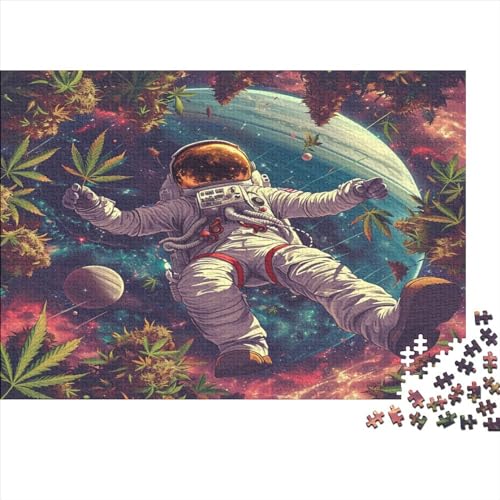 Astronaut 1000pcs (75x50cm) Schwer Puzzle Lernspiel Impossible Weltraum Herausforderung Spielzeug Für Erwachsene Kinder von kaiyun