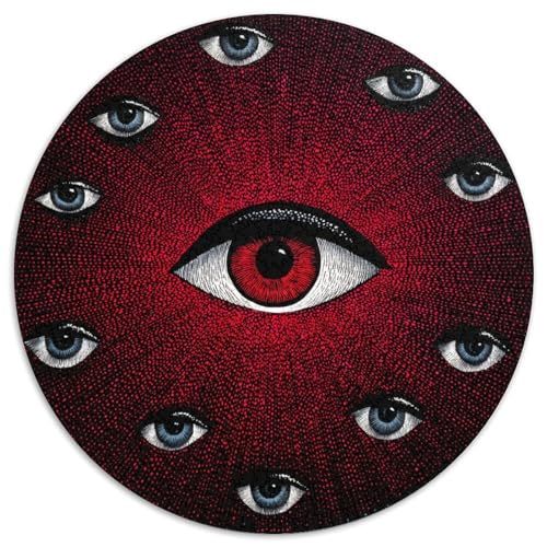 Auge1000 Teile: Unmögliches Puzzle Für Erwachsene, Spiele, Geschenke, Kinder, Herausforderungs1000pcs (67.5x67.5cm) von kaiyun