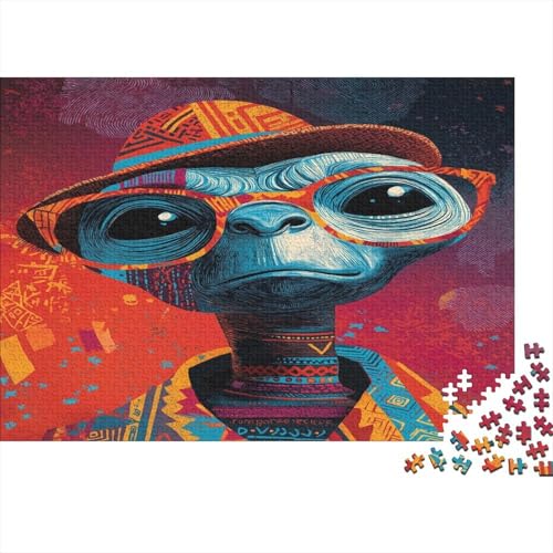 Außerirdisch 1000pcs (75x50cm) Puzzle, Lernspiel Impossible Herausforderungsspielzeug Für Erwachsene Teenager von kaiyun