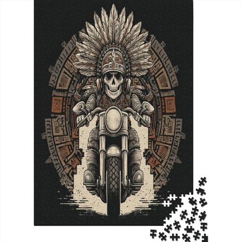 Aztekisches Totenkopfmuster Rätsel Für Erwachsene || 38x26cm/1000pcs Puzzles Lernspiele Home Decor Aztekisches Totenkopfmuster Rätsel Für Erwachsene || 38x26cm/1000pcs Puzzles Lernspiele Home Decor von kaiyun