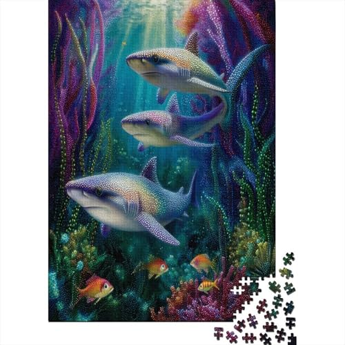 Babyhai, Korallenriff-Pointillismus 38x26cm/1000pcs Schwer Puzzle Lernspiel Impossible Herausforderung Spielzeug Für Erwachsene Kinder Babyhai, Korallenriff-Pointillismus 38x26cm/1000pcs Schwer Puzzle Lernspiel Impossible Herausforderung Spielzeug Für Erwachsene Kinder von kaiyun