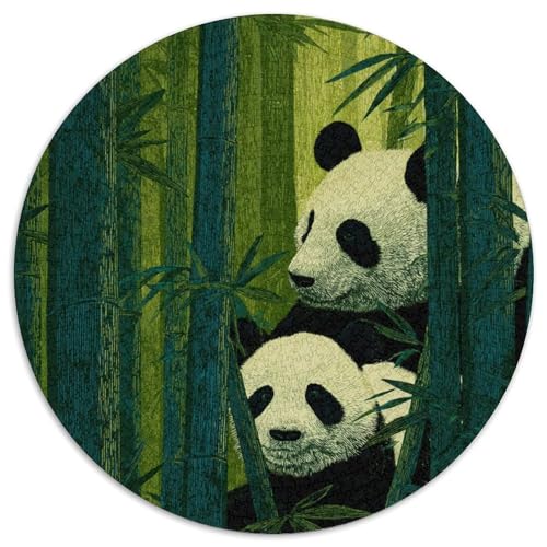 Bambus, Pandas 1000pcs (67.5x67.5cm) Puzzle, Lernspiel Impossible Herausforderungsspielzeug Für Erwachsene Teenager von kaiyun