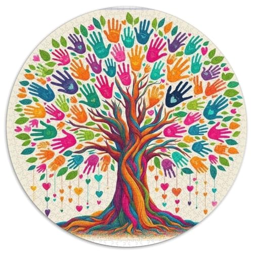 Baum Rätsel Für Erwachsene |Palmenkunst| 1000pcs (67.5x67.5cm) Puzzles Lernspiele Home Decor Puzzles von kaiyun