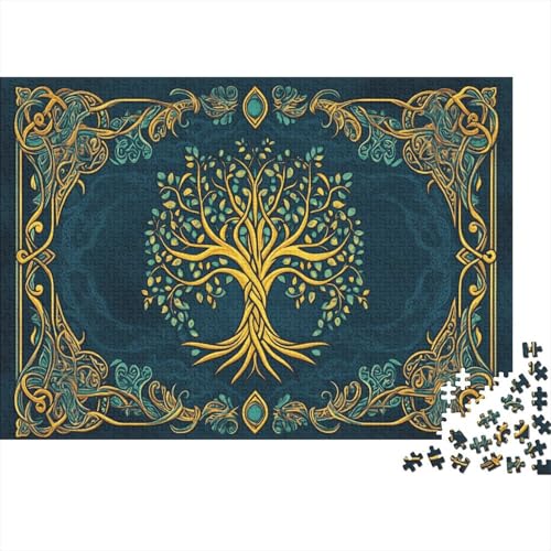 Baum des Lebens 1000pcs (75x50cm) Puzzles, Die Für Erwachsene Und Personen Ab 14 Jahren Geeignet Sind Keltischer Stil von kaiyun