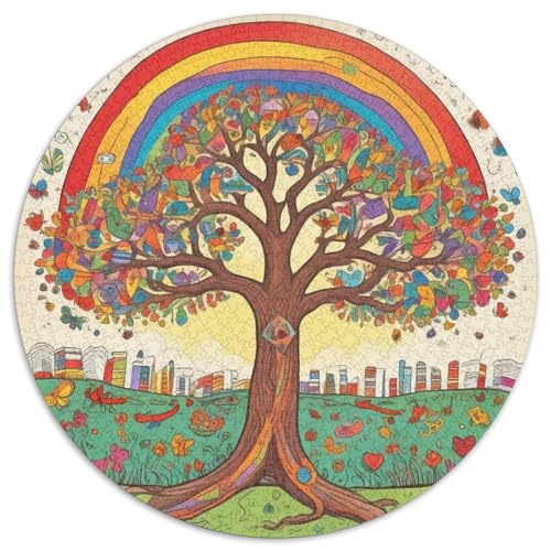 Baum of Life 1000pcs (67.5x67.5cm) Puzzle, Lernspiel Impossible Butterfly Herausforderungsspielzeug Für Erwachsene Teenager von kaiyun