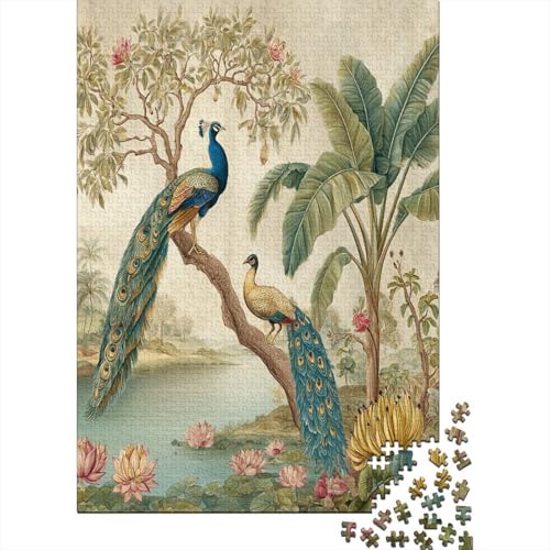 Beautiful Pfau 38x26cm/1000pcs Schwer Puzzle Lernspiel Impossible Indischer Miniaturkunststil Herausforderung Spielzeug Für Erwachsene Kinder Beautiful Pfau 38x26cm/1000pcs Schwer Puzzle Lernspiel Impossible Indischer Miniaturkunststil Herausforderung Spielzeug Für Erwachsene Kinder von kaiyun