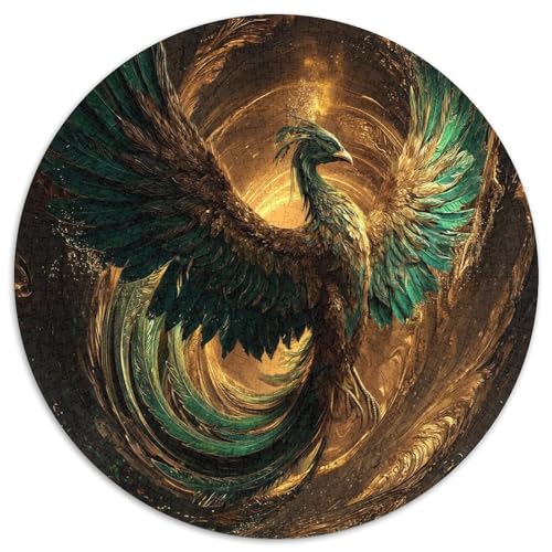 Beautiful Phönix 1000pcs (67.5x67.5cm) Erwachsenenpuzzle - Feuerwirbel DIY-Puzzlespielzeug von kaiyun