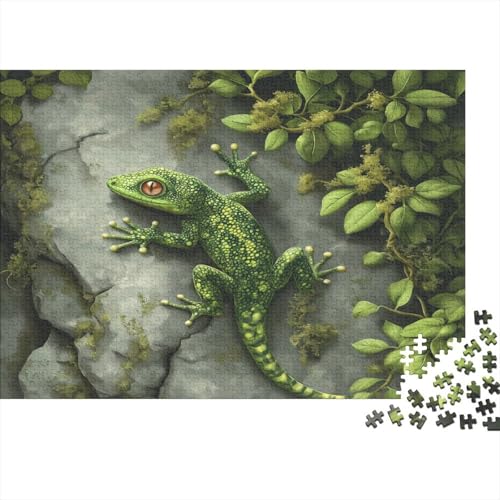 Bergsteiger-Geckos 1000pcs (75x50cm) Schwer Puzzle Lernspiel Impossible Weinreben Herausforderung Spielzeug Für Erwachsene Kinder von kaiyun