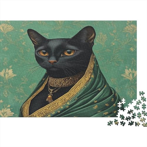 Bombay Katze Portrait Rätsel Für Erwachsene |Aquarellstil| 1000pcs (75x50cm) Puzzles Lernspiele Home Decor von kaiyun