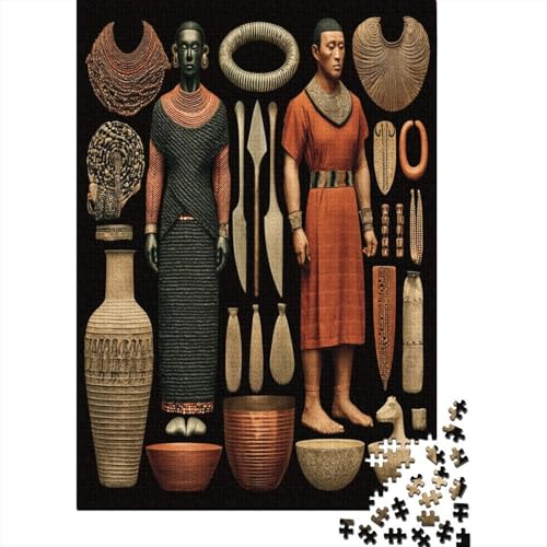 Bronze- und Steinzeit 38x26cm/1000pcs Erwachsenenpuzzle - DIY-Puzzlespielzeug von kaiyun