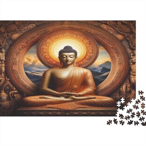 Buddha-Kunst 1000pcs (75x50cm) Schwer Puzzle Lernspiel Impossible Herausforderung Spielzeug Für Erwachsene Kinder von kaiyun