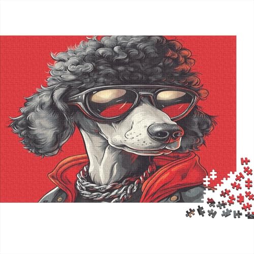Cartoon 1000pcs (75x50cm) Puzzles, Die Für Erwachsene Und Personen Ab 14 Jahren Geeignet Sind Pudel von kaiyun