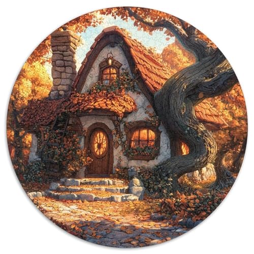Cartoon-Herbsthütte 1000pcs (67.5x67.5cm) Puzzle, Lernspiel Impossible Herausforderungsspielzeug Für Erwachsene Teenager von kaiyun