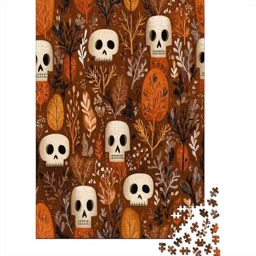 Cartoon Totenkopf1000 Teile: Unmögliches Puzzle Für Erwachsene, Spiele, Geschenke, Kinder, Herausforderungs70x50cm/1000pcs von kaiyun