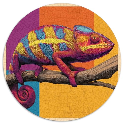 Chamäleon Illustration 1000pcs (67.5x67.5cm) Puzzles, Die Für Erwachsene Und Personen Ab 14 Jahren Geeignet Sind von kaiyun