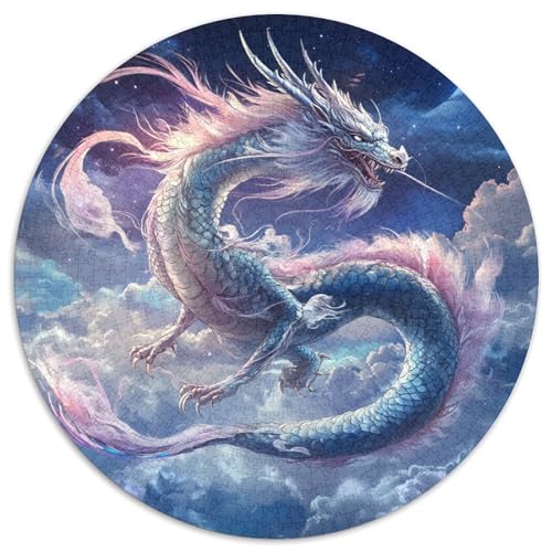 Chinese Drache 1000pcs (67.5x67.5cm) Schwer Puzzle Lernspiel Impossible Moonlit Sky Herausforderung Spielzeug Für Erwachsene Kinder von kaiyun