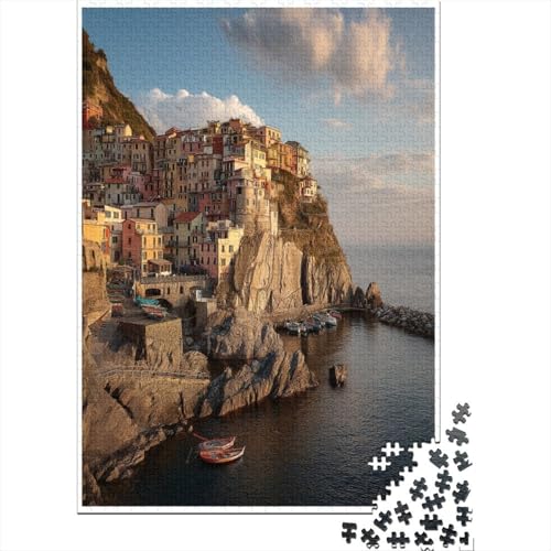 Cinque Terre Italien Puzzle 1000 Teile, Lernspiel, Unmöglich Bunte Felshäuser, Anspruchsvolles Spielzeug Für Erwachsene Und Kinder Ab 14 Jahren 70x50cm/1000pcs Cinque Terre Italien Puzzle 1000 Teile, Lernspiel, Unmöglich Bunte Felshäuser, Anspruchsvolles Spielzeug Für Erwachsene Und Kinder Ab 14 Jahren 70x50cm/1000pcs von kaiyun