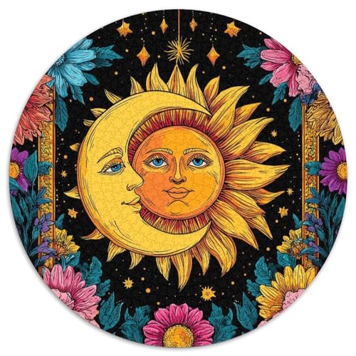 Colorful Mond und Sun1000pcs (67.5x67.5cm) Schwer Puzzle Lernspiel Impossible Herausforderung Spielzeug Für Erwachsene Kinder von kaiyun