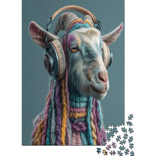 Coole Ziegenmutter hört zu Podcast 70x50cm/1000pcs Puzzles, Die Für Erwachsene Und Personen Ab 14 Jahren Geeignet Sind Coole Ziegenmutter hört zu Podcast 70x50cm/1000pcs Puzzles, Die Für Erwachsene Und Personen Ab 14 Jahren Geeignet Sind von kaiyun