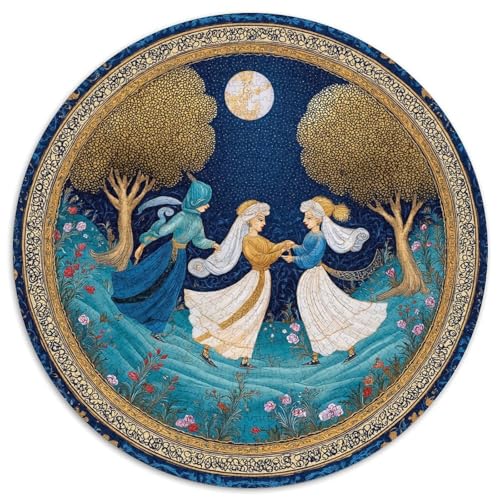 DREI Hexen tanzen im Mondlicht Rätsel Für Erwachsene || 1000pcs (67.5x67.5cm) Puzzles Lernspiele Home Decor von kaiyun