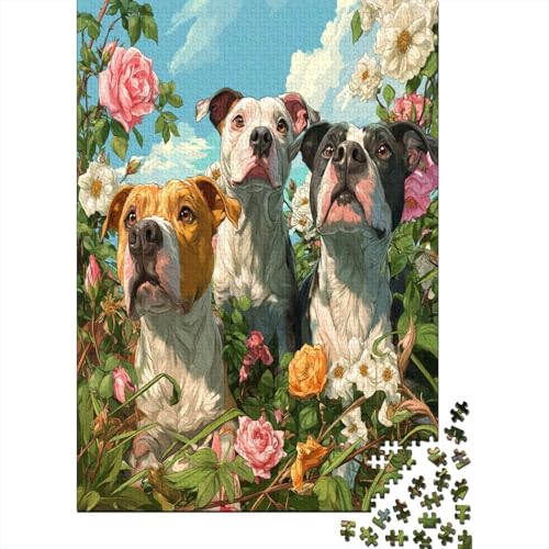 DREI Welpen 38x26cm/1000pcs Schwer Puzzle Lernspiel Impossible Rosengarten Herausforderung Spielzeug Für Erwachsene Kinder DREI Welpen 38x26cm/1000pcs Schwer Puzzle Lernspiel Impossible Rosengarten Herausforderung Spielzeug Für Erwachsene Kinder von kaiyun