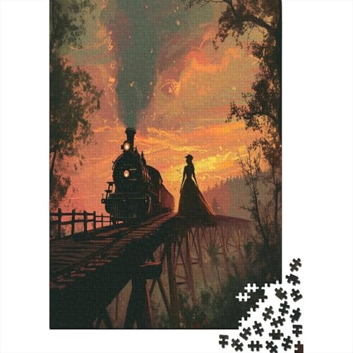 Dampfzug Puzzle 1000 Teile, Lernspiel, Unmöglich, Anspruchsvolles Spielzeug Für Erwachsene Und Kinder Ab 14 Jahren 38x26cm/1000pcs Dampfzug Puzzle 1000 Teile, Lernspiel, Unmöglich, Anspruchsvolles Spielzeug Für Erwachsene Und Kinder Ab 14 Jahren 38x26cm/1000pcs von kaiyun