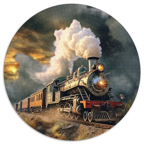 DampfzugRätsel Für Erwachsene || 1000pcs (67.5x67.5cm) Puzzles Lernspiele Home Decor von kaiyun