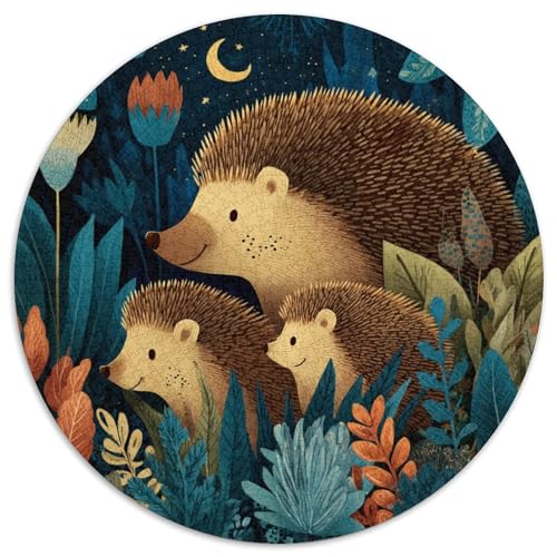 Der Igel und Seine Kinder 1000pcs (67.5x67.5cm) Puzzle, Lernspiel Impossible Herausforderungsspielzeug Für Erwachsene Teenager von kaiyun