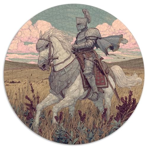 Der Ritter trägt eine glänzende Rüstung Rätsel Für Erwachsene || 1000pcs (67.5x67.5cm) Puzzles Lernspiele Home Decor von kaiyun