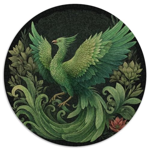 Der grüne Phönix erhebt Sich 1000pcs (67.5x67.5cm) Puzzles, Die Für Erwachsene Und Personen Ab 14 Jahren Geeignet Sind von kaiyun