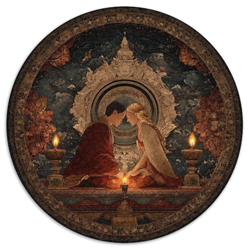 Der langsame und innige Kontakt zwischen Leben-d18b-465f-9180-61cdeb141253 1000pcs (67.5x67.5cm) Schwer Puzzle Lernspiel Impossible Herausforderung Spielzeug Für Erwachsene von kaiyun