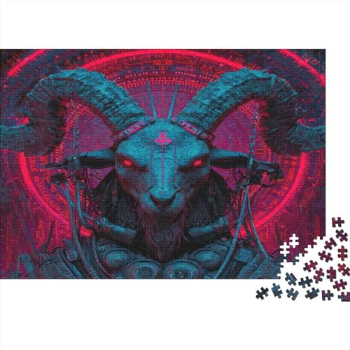 ,Dickhornschaf,1000pcs (75x50cm),DIY-Puzzle Für Erwachsene von kaiyun