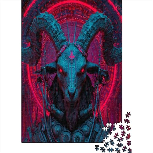 Dickhornschaf Rätsel Für Erwachsene || 70x50cm/1000pcs Puzzles Lernspiele Home Decor von kaiyun