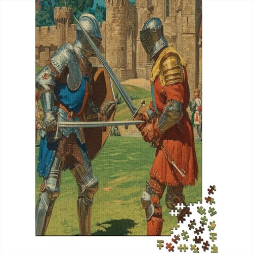 Die Ritter zogen ihre Schwerter und einander gegenüberstehend Puzzle 1000 Teile, Lernspiel, Unmöglich, Anspruchsvolles Spielzeug Für Erwachsene Und Kinder Ab 14 Jahren 38x26cm/1000pcs Die Ritter zogen ihre Schwerter und einander gegenüberstehend Puzzle 1000 Teile, Lernspiel, Unmöglich, Anspruchsvolles Spielzeug Für Erwachsene Und Kinder Ab 14 Jahren 38x26cm/1000pcs von kaiyun