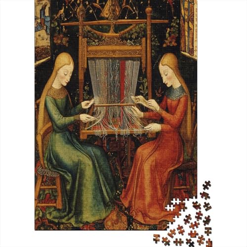Die Wahrsager am Webstuhl 38x26cm/1000pcs Puzzles, Die Für Erwachsene Und Personen Ab 14 Jahren Geeignet Sind Mittelalterlicher Stil Die Wahrsager am Webstuhl 38x26cm/1000pcs Puzzles, Die Für Erwachsene Und Personen Ab 14 Jahren Geeignet Sind Mittelalterlicher Stil von kaiyun