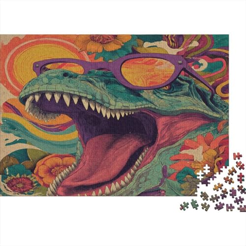 Dinosaurier 1000pcs (75x50cm) Puzzles, Die Für Erwachsene Und Personen Ab 14 Jahren Geeignet Sind von kaiyun