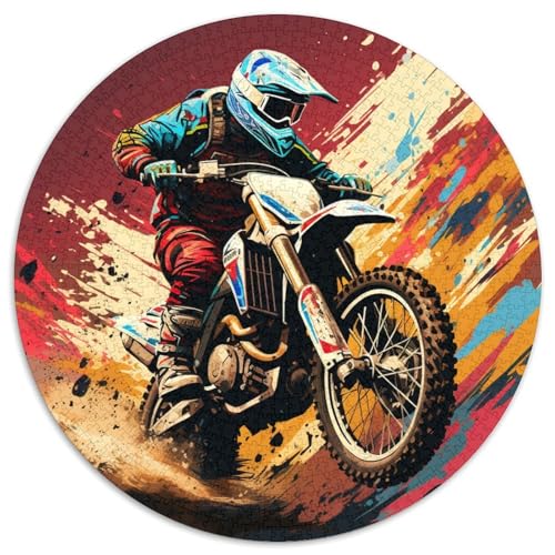 Dirtbikes 1000pcs (67.5x67.5cm) Puzzle, Lernspiel Impossible Herausforderungsspielzeug Für Erwachsene Teenager von kaiyun