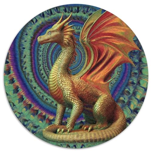 Drache,Kunststil,1000pcs (67.5x67.5cm),DIY-Puzzle Für Erwachsene von kaiyun