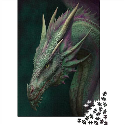 Drache-1 38x26cm/1000pcs Puzzle, Lernspiel Impossible Herausforderungsspielzeug Für Erwachsene Teenager von kaiyun