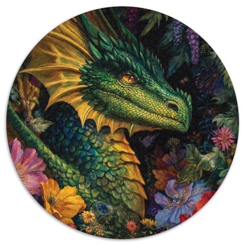 Drache 1000pcs (67.5x67.5cm) Puzzle, Lernspiel Impossible Magic Wald Herausforderungsspielzeug Für Erwachsene Teenager von kaiyun