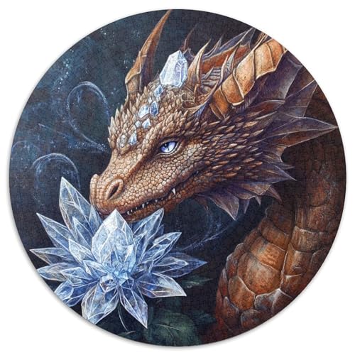 Drache 1000pcs (67.5x67.5cm) Puzzles, Die Für Erwachsene Und Personen Ab 14 Jahren Geeignet Sind Crystal Flower von kaiyun