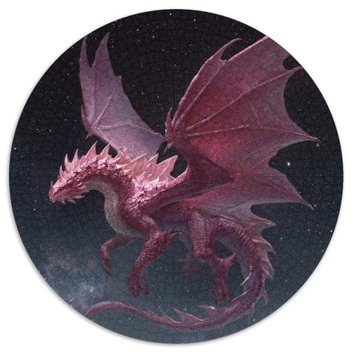 Drache 1000pcs (67.5x67.5cm) Schwer Puzzle Lernspiel Impossible Weltraum Herausforderung Spielzeug Für Erwachsene Kinder von kaiyun