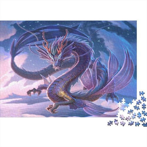 Drache 1000pcs (75x50cm) Puzzles, Die Für Erwachsene Und Personen Ab 14 Jahren Geeignet Sind von kaiyun