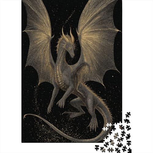 Drache 38x26cm/1000pcs Schwer Puzzle Lernspiel Impossible Goldene Fliegende Partikel Herausforderung Spielzeug Für Erwachsene Kinder Drache 38x26cm/1000pcs Schwer Puzzle Lernspiel Impossible Goldene Fliegende Partikel Herausforderung Spielzeug Für Erwachsene Kinder von kaiyun